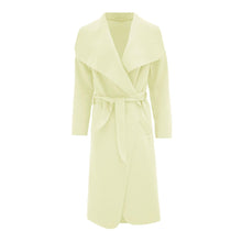 Load image into Gallery viewer, Women's Long Waterfall Italian Duster Coat
