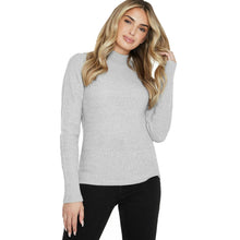 Load image into Gallery viewer, Ribbed Turtle Neck Knitted Jumper
