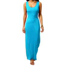 Load image into Gallery viewer, Racer Back Bodycon Maxi Dress
