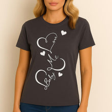 Load image into Gallery viewer, Love Me Baby Heart Print T-shirt
