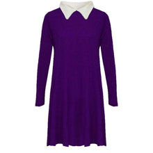 Load image into Gallery viewer, Peter Pan Collar Swing Dress
