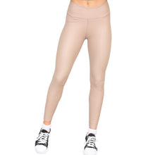 Load image into Gallery viewer, PU Fleece Lined Wet Look Faux Leather Leggings
