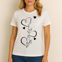 Load image into Gallery viewer, Love Me Baby Heart Print T-shirt

