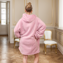 Load image into Gallery viewer, Super Soft Sherpa Blanket Fleece Hooded Sweatshirt 
