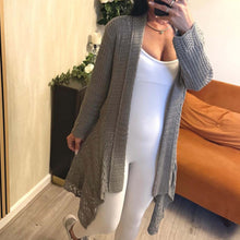 Load image into Gallery viewer, Crochet Hankey Hem Cardigan‎ ‎ ‎ ‎ ‎ ‎ ‎ ‎ ‎ ‎ ‎ ‎ ‎ ‎ ‎ ‎ ‎ ‎ ‎ ‎
