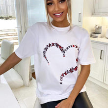 Load image into Gallery viewer, Butterfly Love Heart T-shirt
