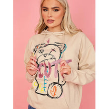 Load image into Gallery viewer, CUTE Print Hoodie Fleece Sweatshirt Top
