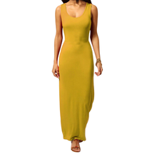Load image into Gallery viewer, Racer Back Bodycon Maxi Dress
