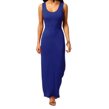 Load image into Gallery viewer, Racer Back Bodycon Maxi Dress
