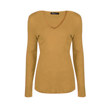 Load image into Gallery viewer, Long Sleeve V Neck Top
