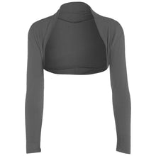 Load image into Gallery viewer, Long sleeves plain Cropped Shrug
