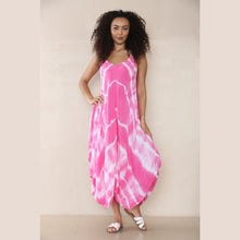 Load image into Gallery viewer, Italian Tie Dye Lagenlook Harem Jumpsuit
