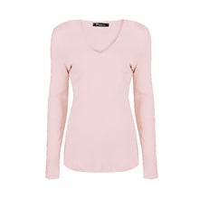 Load image into Gallery viewer, Long Sleeve V Neck Top
