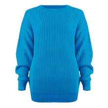 Load image into Gallery viewer, Chunky Knitted Fishnet Baggy Jmper
