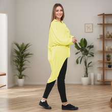 Load image into Gallery viewer, High-Low Oversized Button Long Sleeve Shirt
