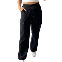 Load image into Gallery viewer, Wide Leg Cargo Trouser
