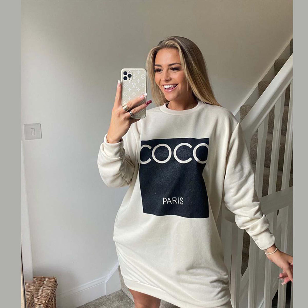 Longline Coco Paris Sweatshirt