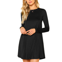 Load image into Gallery viewer, A Line Swing Flared Mini Dress
