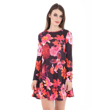 Load image into Gallery viewer, A Line Skater Printed Dress
