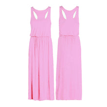 Load image into Gallery viewer, Puffball Balloon Racer Back Maxi Dress
