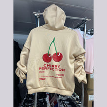 Load image into Gallery viewer, Cherry Perfection Print Fleece Hoodie
