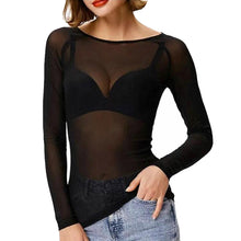 Load image into Gallery viewer, See Through Mesh Net Top
