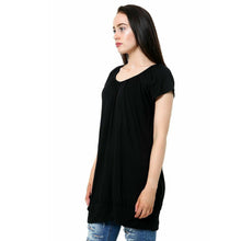 Load image into Gallery viewer, Short Sleeve Ruched Tunic Top
