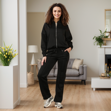 Load image into Gallery viewer, Zip Bomber Jacket &amp; Trouser Tracksuit Set
