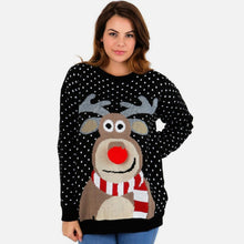 Load image into Gallery viewer, Pom Pom Xmas Christmas jumper
