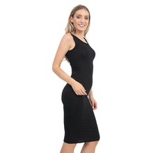 Load image into Gallery viewer, Plain Bodycon Sleeveless Midi Dress

