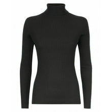 Load image into Gallery viewer, Long Sleeves Polo Ribbed Top
