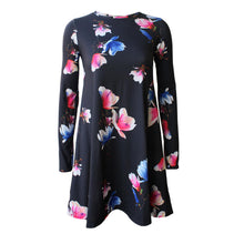 Load image into Gallery viewer, A Line Skater Printed Dress
