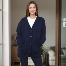 Load image into Gallery viewer, 5 Button Knitted Cardigan Dress
