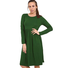 Load image into Gallery viewer, Frankie Swing Plain Midi Dress
