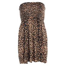 Load image into Gallery viewer, Sheering Gather Bandeau BoobTube Dress
