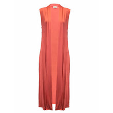 Load image into Gallery viewer, Sleeveless Waistcoat Long Maxi Cardigan
