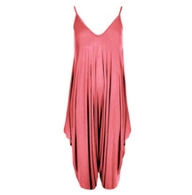Load image into Gallery viewer, Italian Lagenlook Cami Harem Jumpsuit
