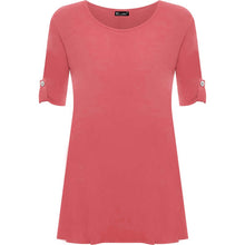 Load image into Gallery viewer, Short Button Sleeve Top
