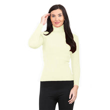 Load image into Gallery viewer, Ribbed Polo Turtle Roll Neck Jumper
