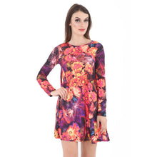 Load image into Gallery viewer, A Line Skater Printed Dress

