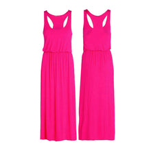 Load image into Gallery viewer, Puffball Balloon Racer Back Maxi Dress
