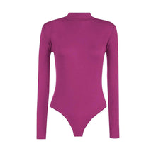 Load image into Gallery viewer, Polo Turtle Neck Bodysuit
