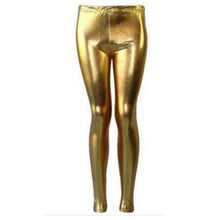 Load image into Gallery viewer, Metallic PVC Shiny Disco Leggings

