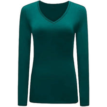 Load image into Gallery viewer, Long Sleeve V Neck Top
