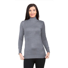 Load image into Gallery viewer, Knitted Turtle Neck Long Sleeve Jumper Top
