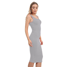 Load image into Gallery viewer, Plain Bodycon Sleeveless Midi Dress
