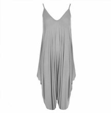 Load image into Gallery viewer, Italian Lagenlook Cami Harem Jumpsuit
