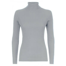 Load image into Gallery viewer, Long Sleeves Polo Ribbed Top
