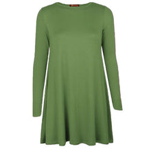 Load image into Gallery viewer, A Line Swing Flared Mini Dress
