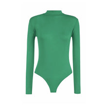Load image into Gallery viewer, Polo Turtle Neck Bodysuit
